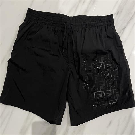 fendi swim shorts water reactive